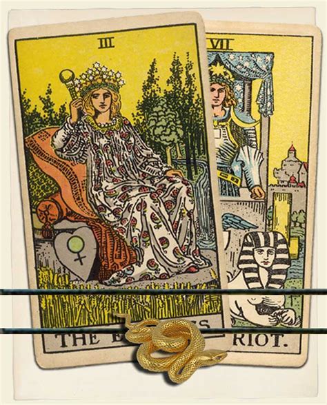 The Empress represents the self-fulfillment aspect that the Three of Cups finds in groups. . Empress and chariot combination